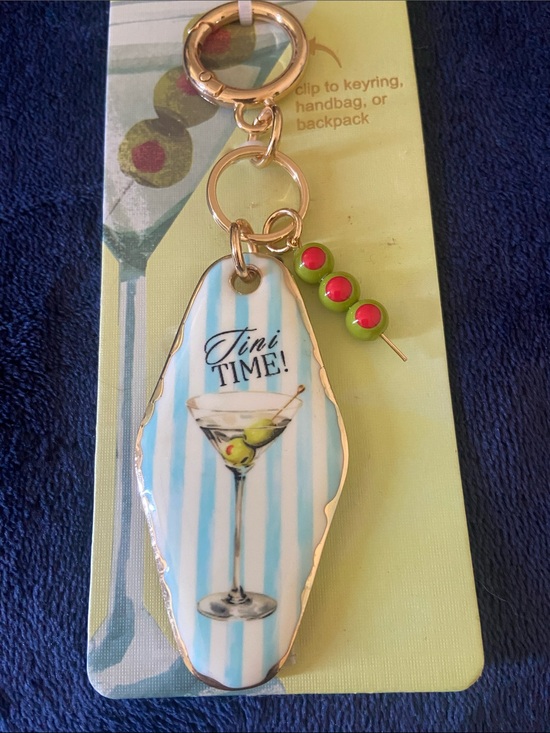 Accessories - Piper K Martini Bag Charm & Keychain